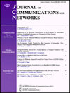 JOURNAL OF COMMUNICATIONS AND NETWORKS杂志封面